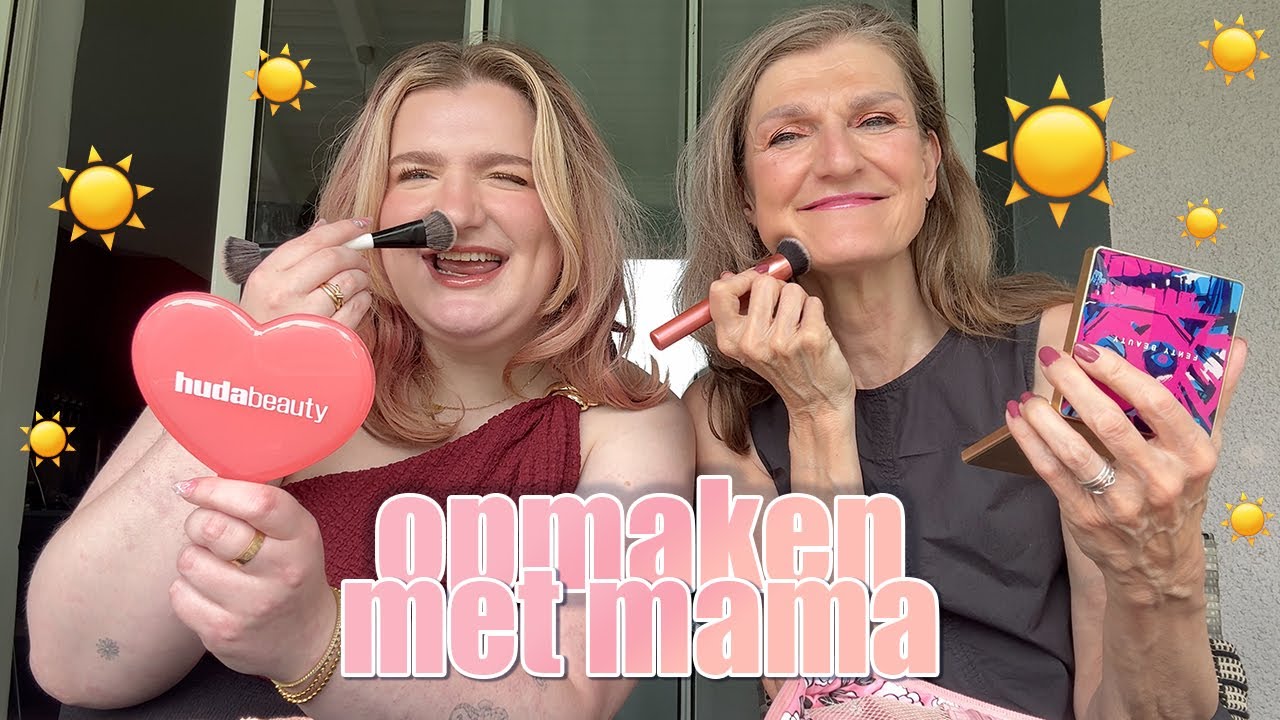 Rustig en gezellig opmaken & kletsen met mama op vakantie | Make-update | Vera Camilla