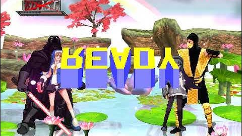 MUGEN Request: Bridget & Darth Vader Vs Homura Akemi & Scorpion MK2