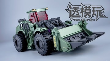 【SwiftTransform】Right Leg Of Devastator! MOVIE STYLE SCRAPPER DST02 CONSTRUCTICONS  透模玩速变 DST大力神铲车