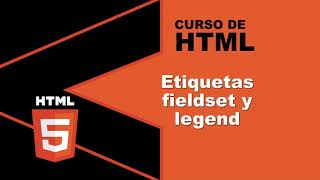 Fieldset and Legend; groups elements with aesthetic frames | HTML course | PubliZoom