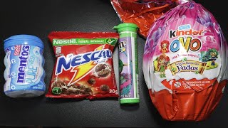 Some Lot's of Candies opening ASMR - Mentos, M&Ms Chocolate and more