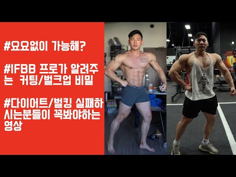 내가 다이어트/벌킹에 실패하는 이유 (김도현씨 질문)