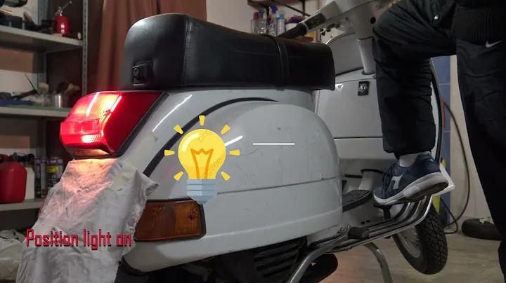 PIAGGIO VESPA PX How to do overhaul on the stop light switch - DayDayNews