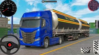 Oil Tanker Truck Transport Driving 3D-Heavy Cargo Transporter Truck Driver -Android Gameplay part-1 screenshot 3