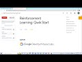 Reinforcement Learning: Qwik Start #gcp #qwiklabs #quests #googlecloudplatform