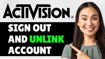 How to Sign Out & Unlink Activision Account in COD MW3 - Full Tutorial