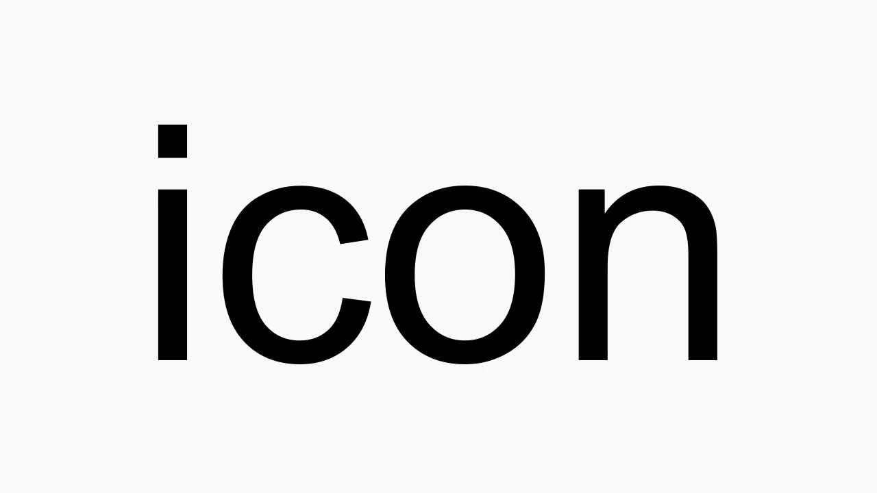 How To Pronounce Icon Youtube