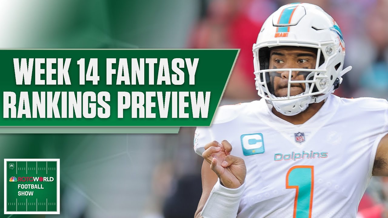 week 14 fantasy rankings