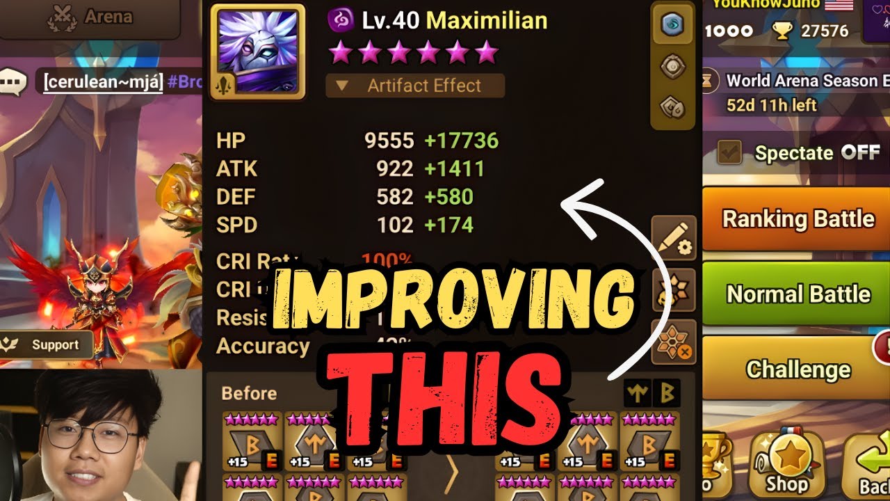 Я изменил свою сборку Максимилиана для восхождения на P1?