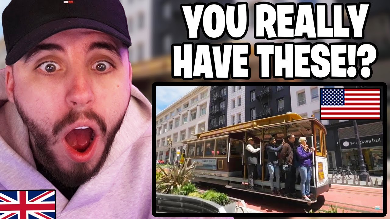 Brit Reacts to San Francisco, America for the First Time!