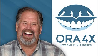 A Brand New Smile In 4 Hours! | All-On-4 Dental Implants (ORA 4X)