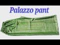 Palazzo pant cutting and stitching  palazzo pant