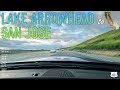 Lake Arrowhead to San Jose Timelapse in 4K