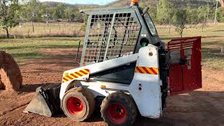.8 Ton Excavator and Bobcat 463 stage 1 completed
