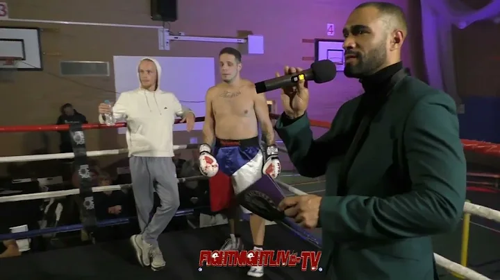 Xplosive fight night Billy Lovell V Jan Iysak