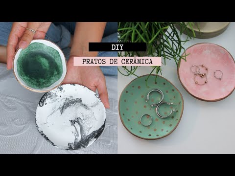 Vídeo: Como Fazer Pratos De Cerâmica Em Casa