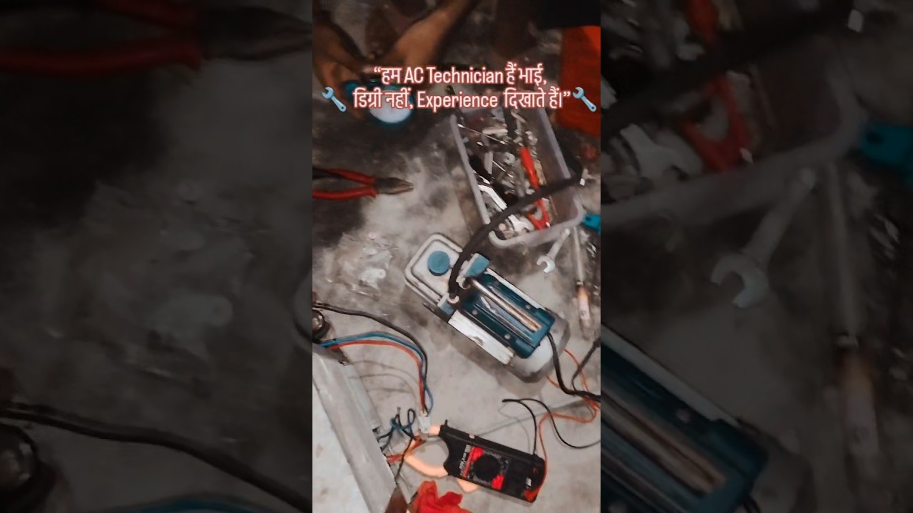 🔧 Ham Ac Technician hai | window Ac me Gas bhare 