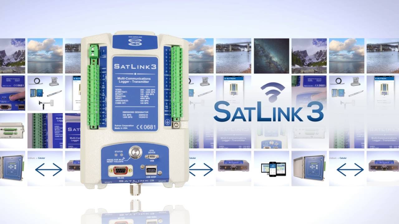 Introduciendo SatLink3 I Sutron Corporation - YouTube