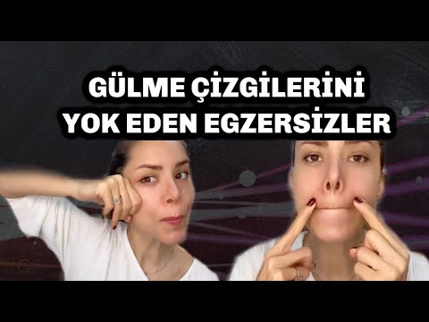 Gülme Çizgileri Nazolabial Çizgiler İçin Yüz Yogası | Smile Lines Exercise