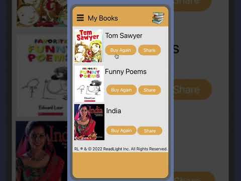 ReadLight | Book Buying Application | Vivaan Pawar, Maxfort Rohini