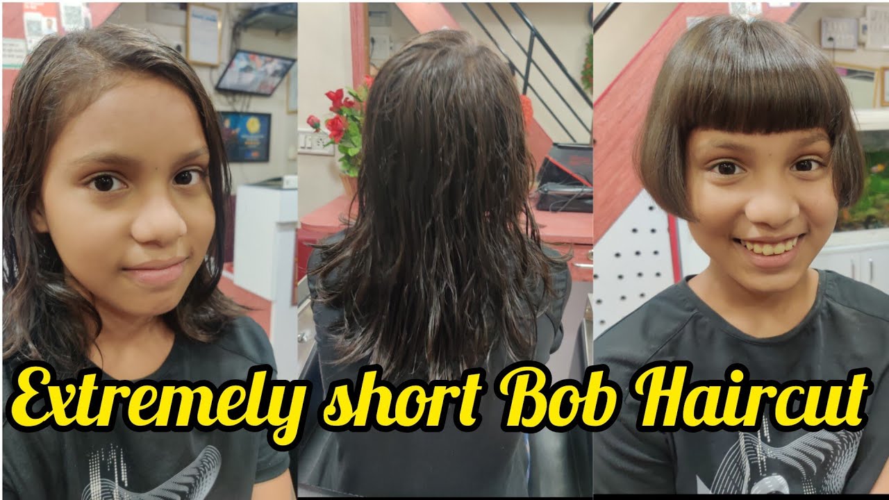 Roj subah ka kam aasan karane ke liye mummy ne salon me jakar ladaki ke baal kat diye | forcehaircut