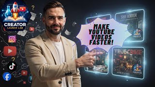How to Make YouTube Videos 5x Faster Using Ready Made Creator Kits