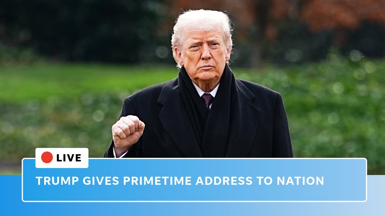 Trump address time, how to watch White House speech live