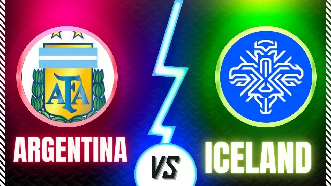 Spectacular Argentina Vs Iceland: Friendlies Stats & Head-to-head Landscape Illustration Spectacular Argentina Vs Iceland: Friendlies Stats & Head-to-head Landscape Illustration