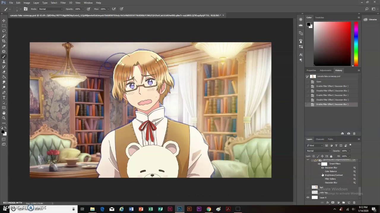 Neyma Studio  OC fake Anime screen capture