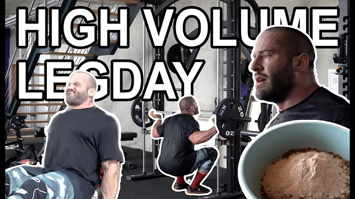 HIGH VOLUME LEGDAY | BEINTRAINING TROTZ SEHNEN-TEI...