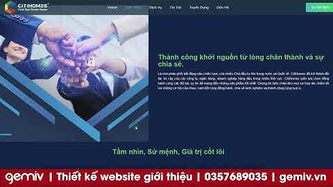 Các mẫu thiết kế website hiện đại với giao diện đẹp mắt tốc độ cao | dễ chuyển đổi khách hàng B2B