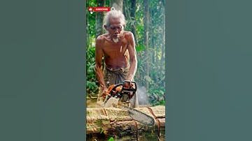 Never Seen a Tree Like This! #woodworking#chainsaw#treecutting