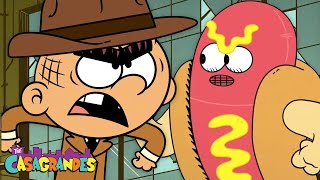 Detective Carl Is On a Hot Dog Case! | 'Dial M. for Mustard' 5 Minute Episode | The Casagrandes