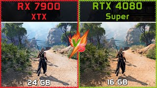 RX 7900 XTX vs RTX 4080 Super  FHD, QHD, UHD 4K