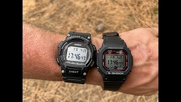 Casio W736H "Big Sky"  Dethroning the square?