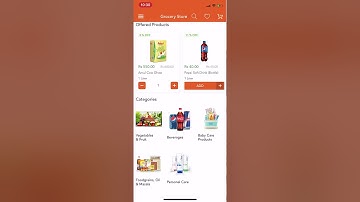 iOS Grocery Store User App - Xamarin Crossplatform