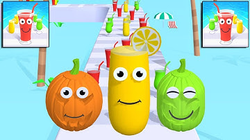 juice run 3D - Gameplay Walkthrough -Level 228 - 233🥤🧃🧉Satisfying Mobile Games