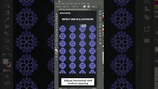 Repeat Grid in Illustrator 2022