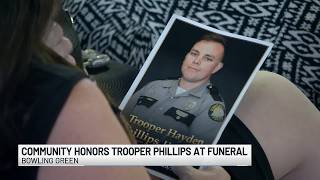 Trooper Phillips Hayden Phillips funeral