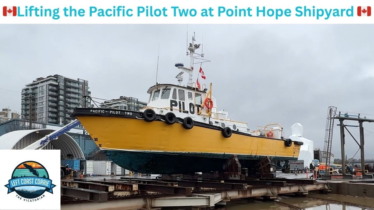 Small but Mighty: Pacific Pilot II Lift at Point Hope Maritime Shipyard