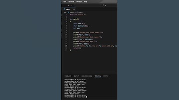Scanf Kullanımı | Alıştırma 1