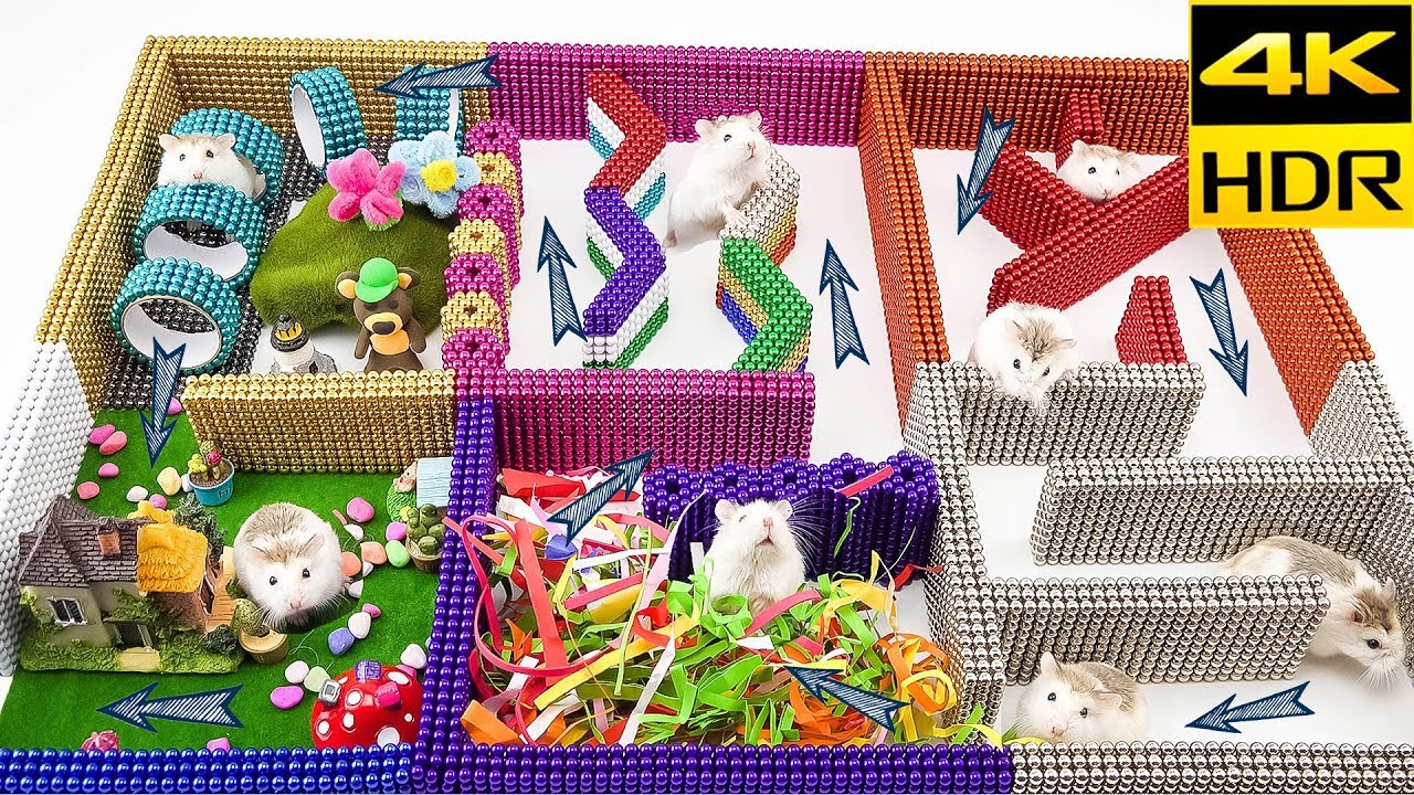 DIY Maze balls with Hamster Satisfaction 100