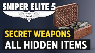Sniper Elite 5 - Mission 7: All Hidden Item Locations (Items)
