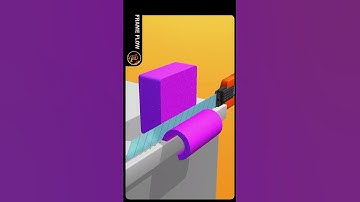 Satisfying Slicing video 🥶 | Relaxing Sounds | ASMR Slicing 3D #ASMR #Satisfying #shorts