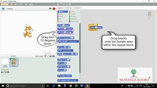 Scratch 2.0 - Repeating Actions in Scratch 2.0 in Windows 10