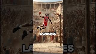 What If Michael Jordan Played Basketball in Ancient Greece  #shorts #shortvideo #funny #viral