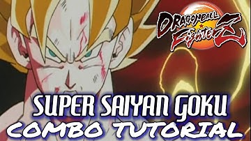 Dragon Ball FighterZ: SUPER SAIYAN GOKU COMBOS(5k-6.5k+ Damage) - !Tutorial/Breakdown!