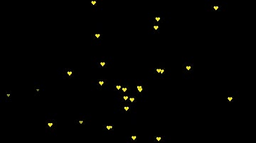 Hiệu ứng tim rơi màu vàng - Nghe Và Ngẫm