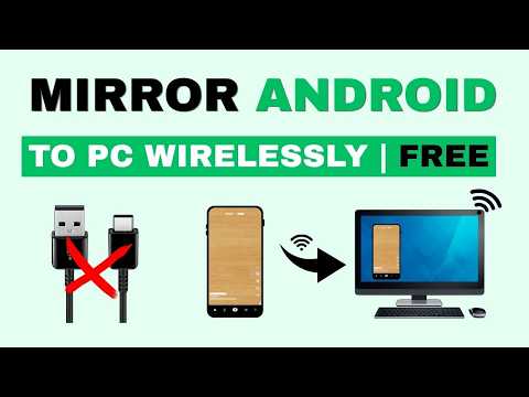 How to Mirror Android to PC Without USB | scrcpy Wireless Setup