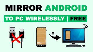 How to Mirror Android to PC Without USB | scrcpy Wireless Setup screenshot 5